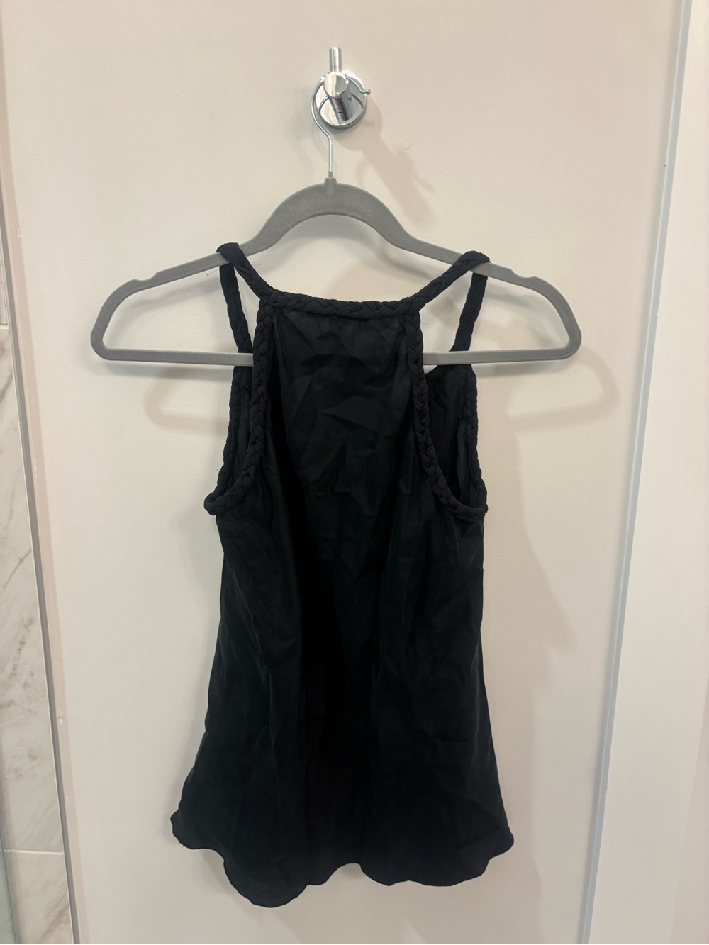 100% Silk Banana Republic Braided Rope Tank Top Size XS - Picture 2 of 4